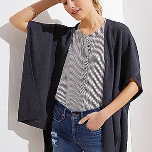 LOFT Short Sleeve Kimono Cardigan XS/S NWT